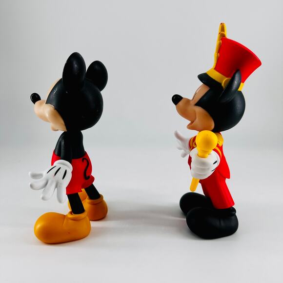 Disney Mickey Mouse Figurine Set – 2017 Just Play – 7" Classic & Band Leader - Picture 3 of 3